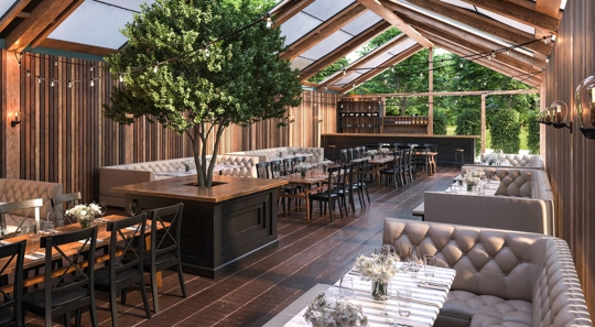 A restaurant in New Jersey that has to adhere to the sales tax on restaurants.