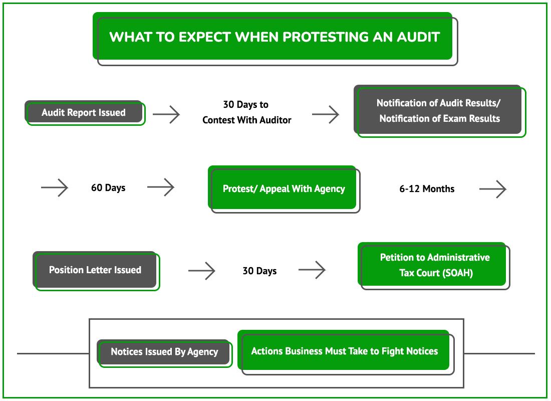 Protest Audit Graphic Tx